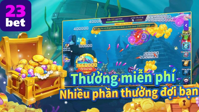 App bắn cá 23BET – Săn cá mọi lúc, thưởng to mỗi ngày 2 Giới thiệu về app bắn cá 23BET