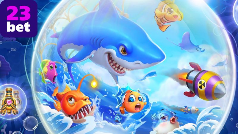 Bắn cá 3D 23BET – Đồ họa sống động, thưởng siêu khủng 2 Cách chơi bắn cá 3D trên 23BET