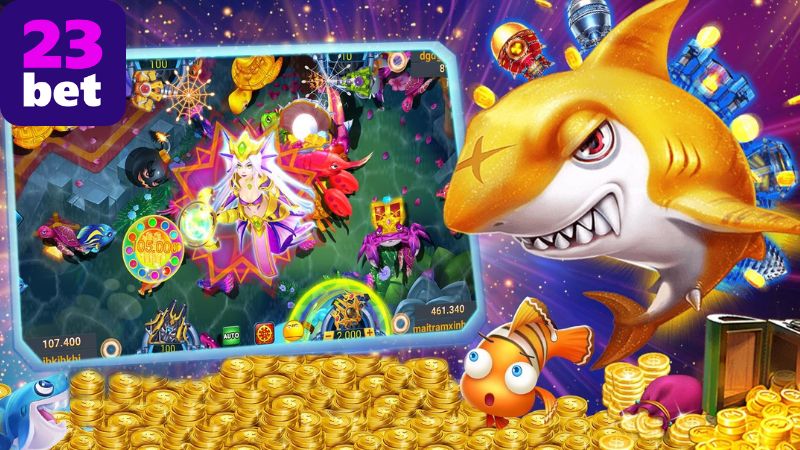 Bắn cá đổi thưởng 23BET – Thắng lớn, rút tiền siêu nhanh 2 Những tính năng nổi bật của bắn cá đổi thưởng 23BET