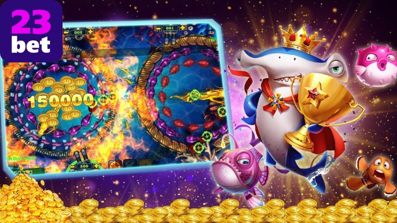 Bắn cá xu thật 23BET – Săn xu đổi thưởng cực đã 3 Chiến lược chơi bắn cá xu hiệu quả