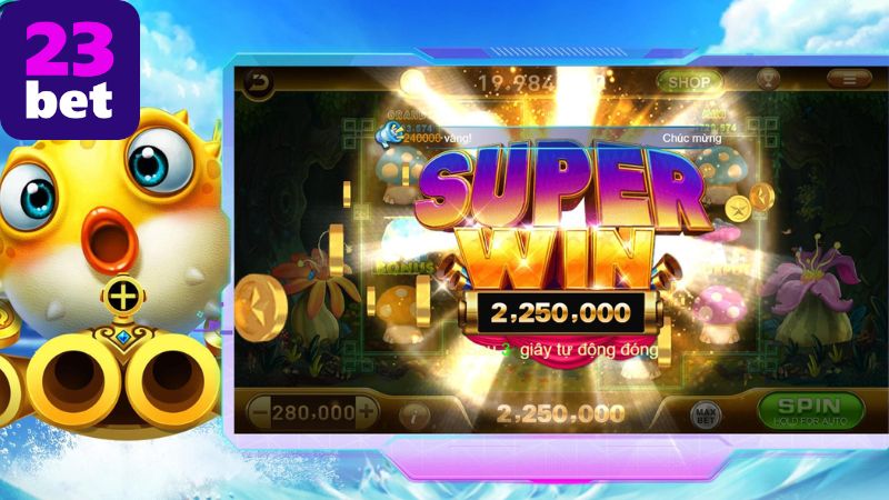 Game bắn cá miễn phí 23BET – Chơi vui, không lo nạp tiền 2 Cách chơi game bắn cá miễn phí 23BET