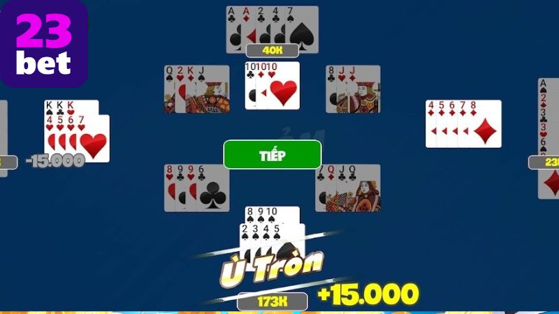 Cách chơi phỏm online trên 23BET