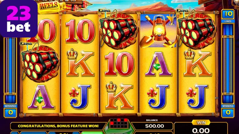 Slot nổ siêu tốc 23BET – Quay nhanh, trúng lớn 2 Các tính năng nổi bật của slot nổ siêu tốc 23BET
